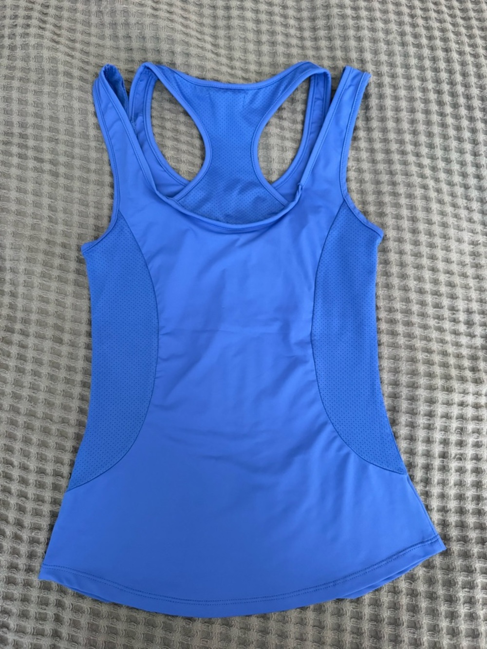 stradivarius Vibrant Blue Racerback Tank Top - Picture 4 of 4